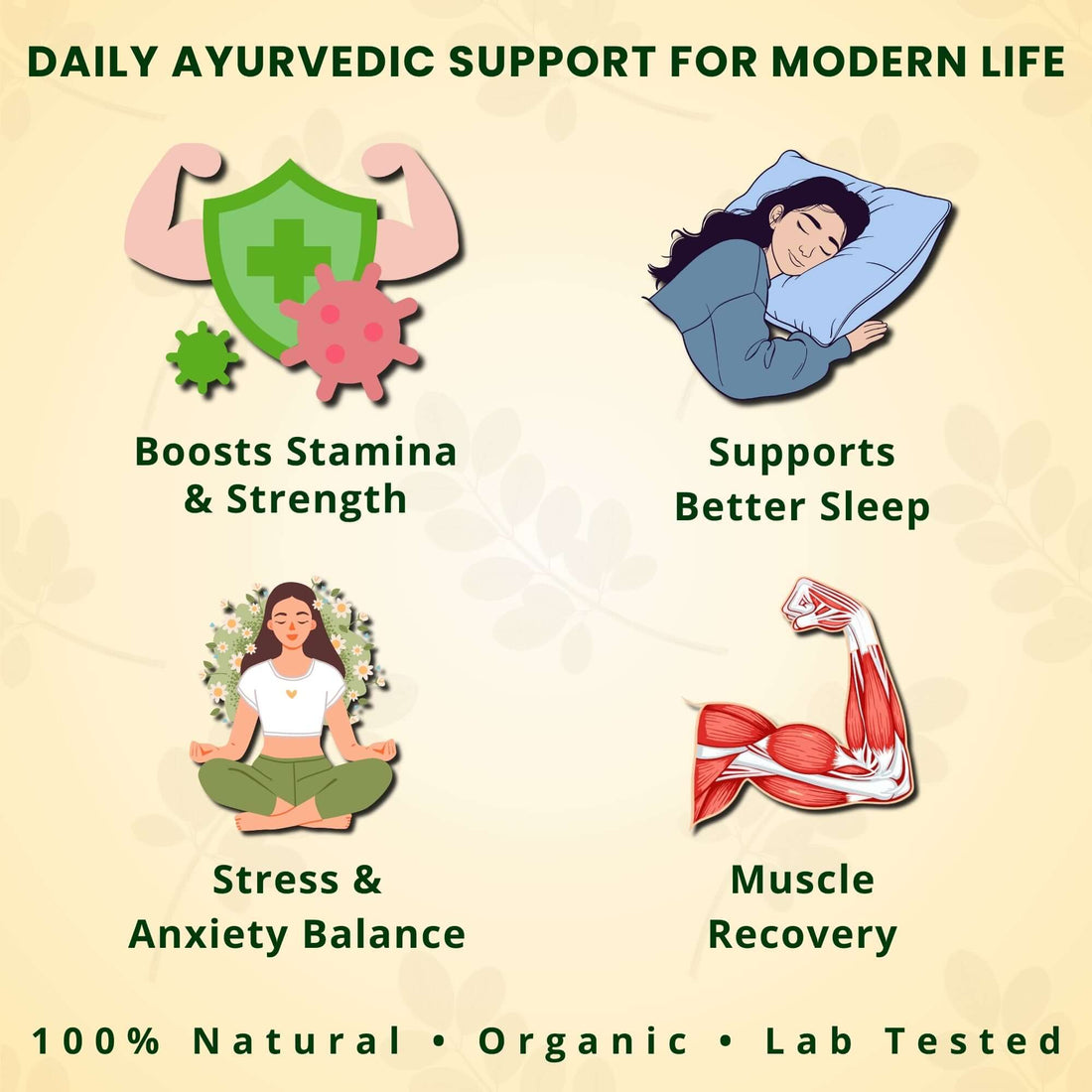 VaidyaRoots Ashwagandha Root Powder | Superfood for Stress Relief, Better Sleep & Stamina Support | Withania Somnifera | Lab Tested