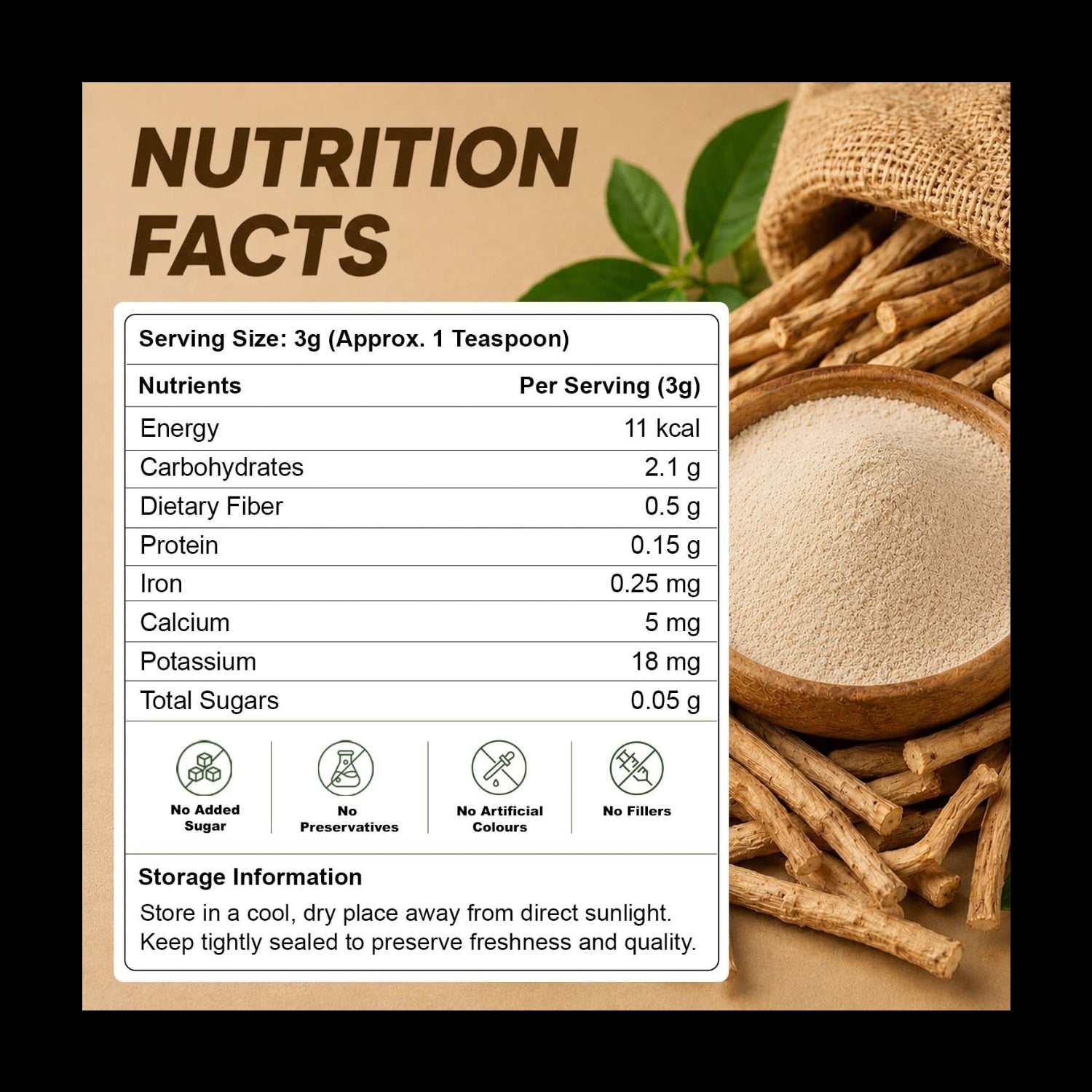 VaidyaRoots Ashwagandha Powder View 7