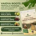 VaidyaRoots Triphala Powder Front View