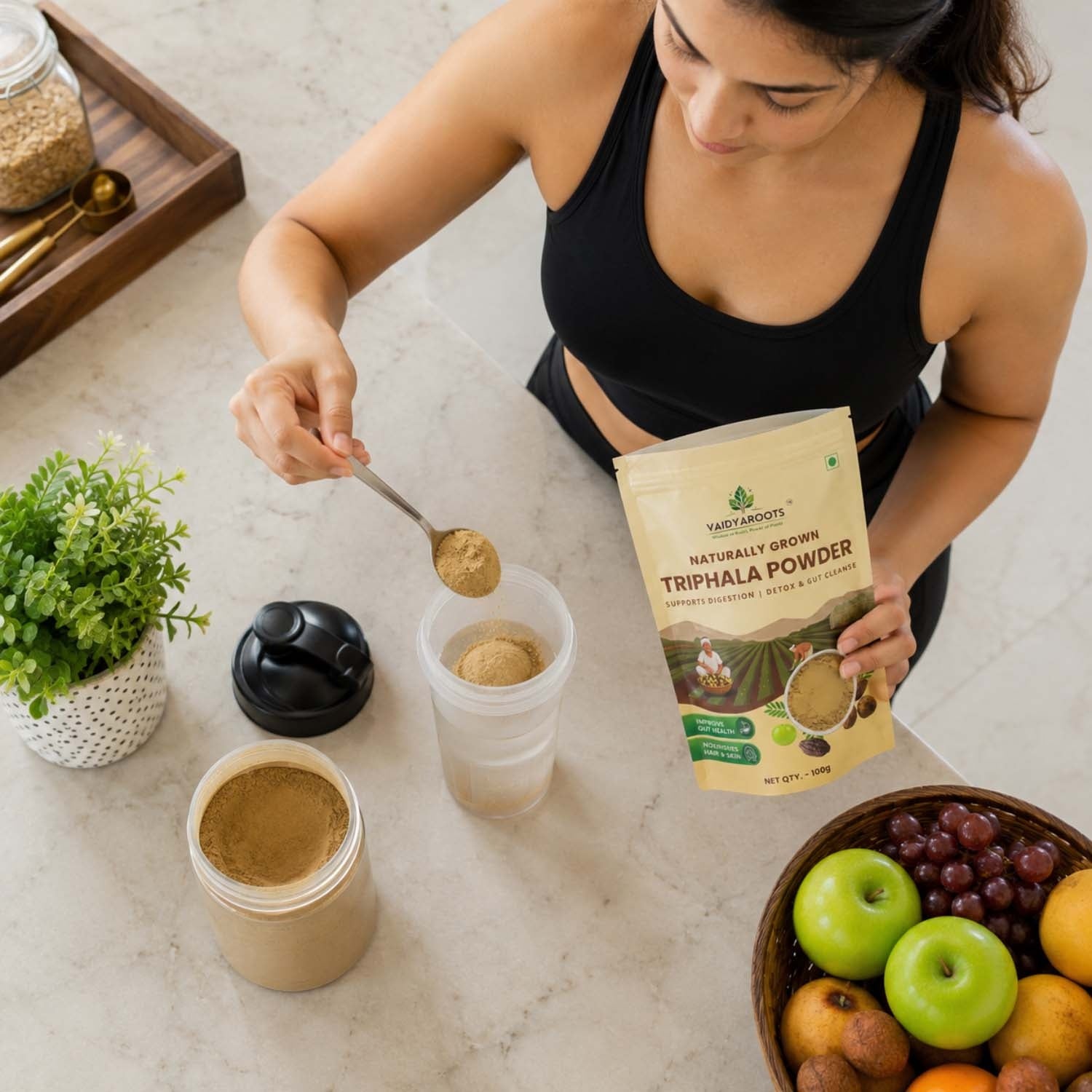 VaidyaRoots Triphala Powder View 6